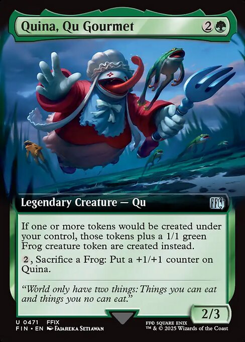 Quina, Qu Gourmet - Foil
