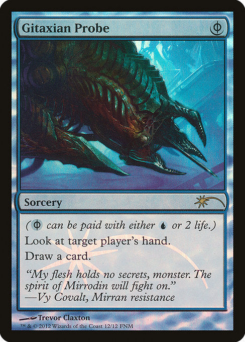 Gitaxian Probe - Foil - FNM Promo