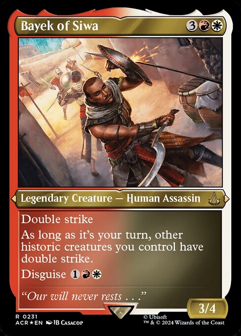 Bayek of Siwa - Foil-Etched