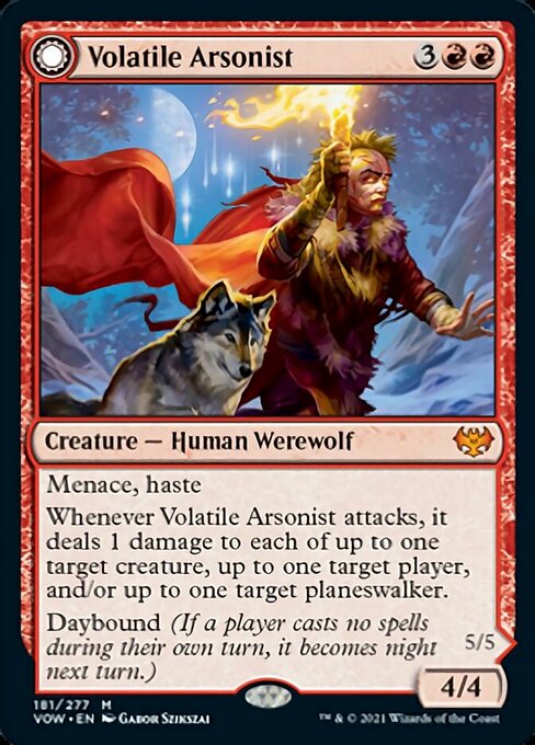 Volatile Arsonist - Foil