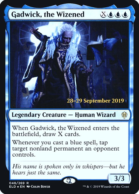 Gadwick, the Wizened - Foil - Prerelease Promo