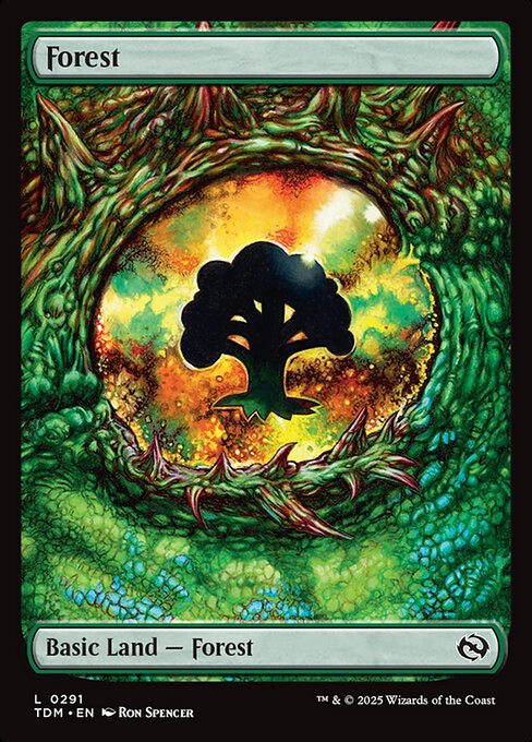 Forest (291) - Dragon Eye Full Art Foil