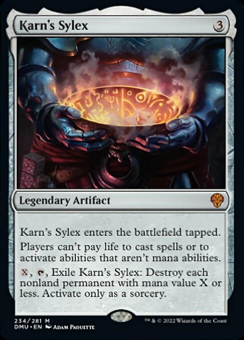 Karn's Sylex - Foil