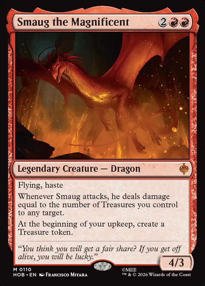 Smaug the Magnificent - Foil