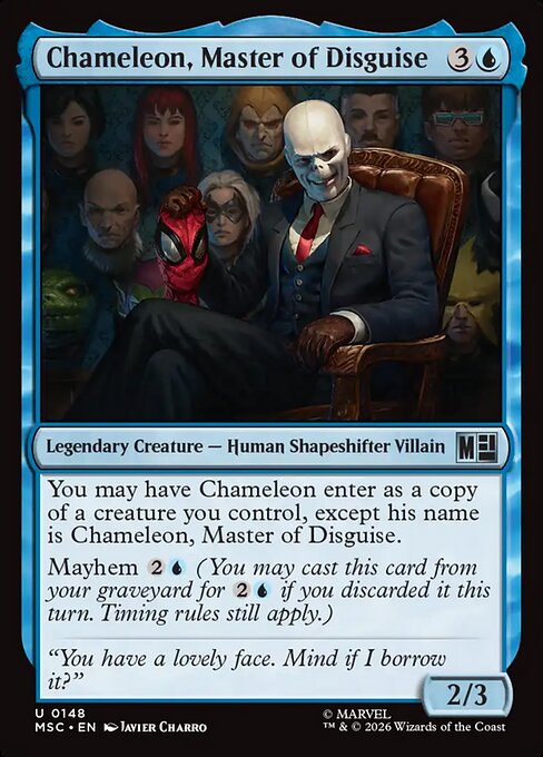 Chameleon, Master of Disguise - Surge Foil