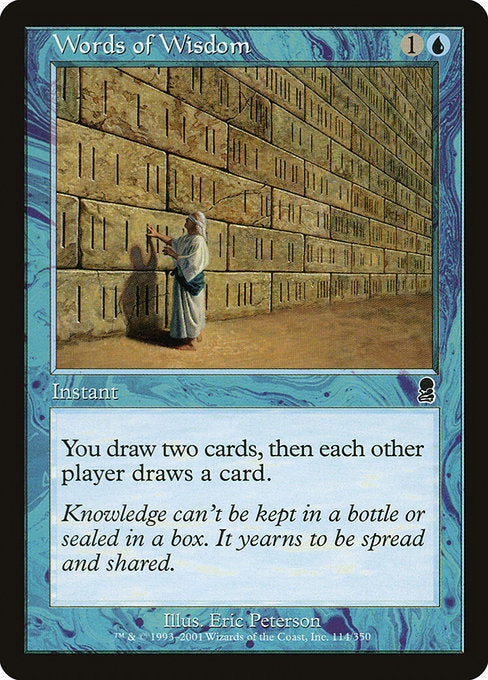 Words of Wisdom - Foil