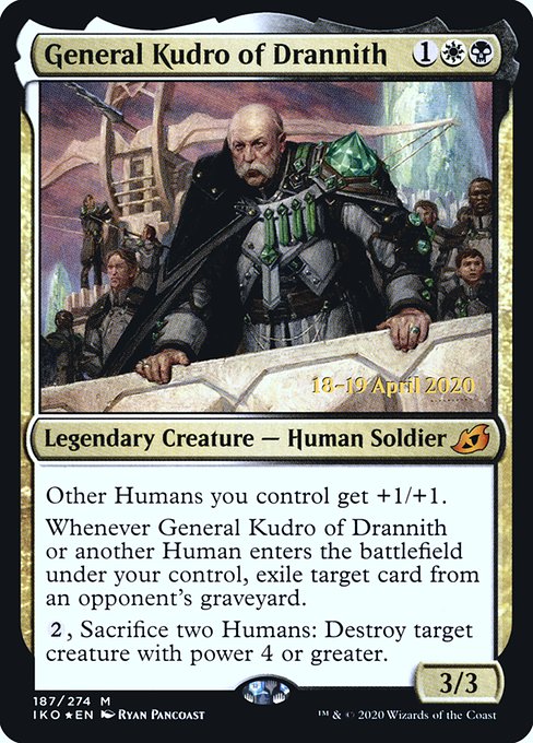General Kudro of Drannith - Foil - Prerelease Promo