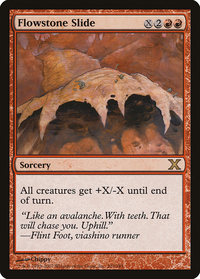 Flowstone Slide - Foil