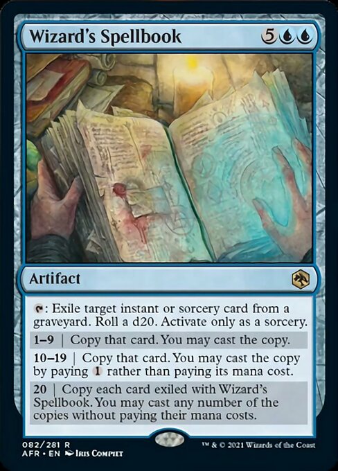 Wizard's Spellbook - Foil