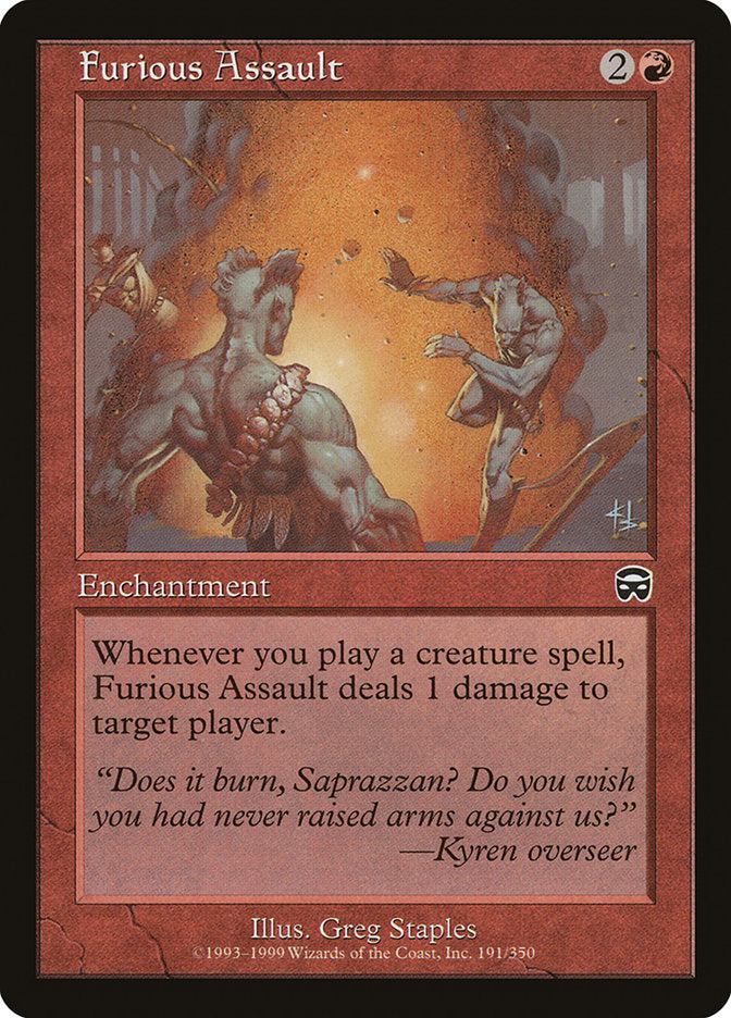 Furious Assault - Foil