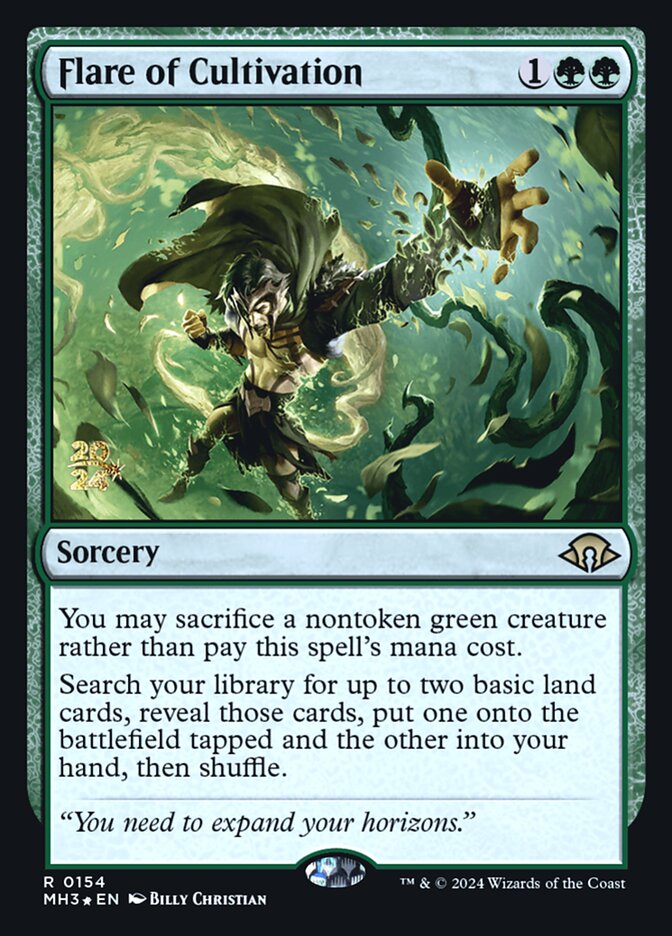 Flare of Cultivation - Foil - Prerelease Promo