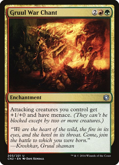 Gruul War Chant - Foil