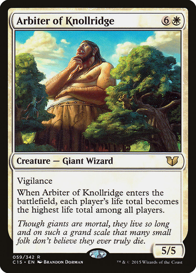 Arbiter of Knollridge (MP)