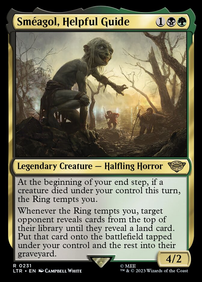Smeagol, Helpful Guide - Foil