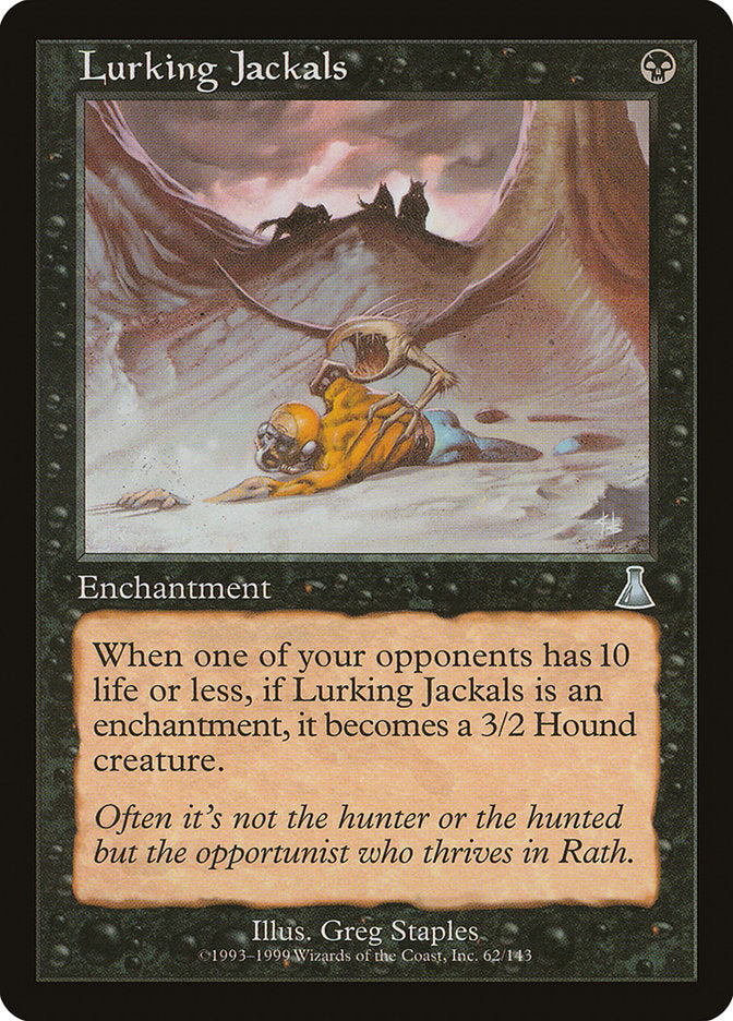 Lurking Jackals - Foil
