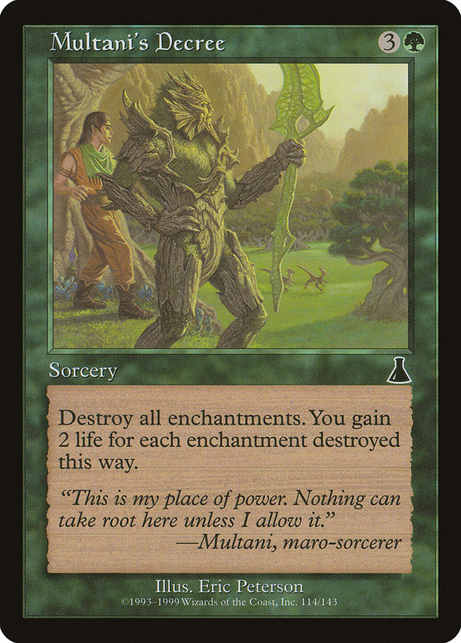 Multani's Decree - Foil