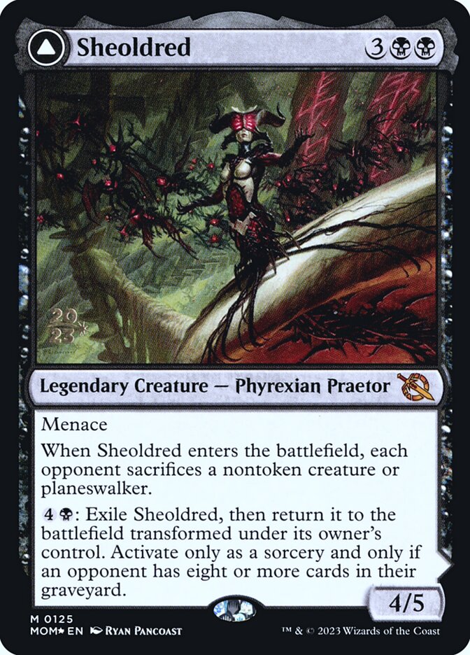 Sheoldred - Foil - Prerelease Promo
