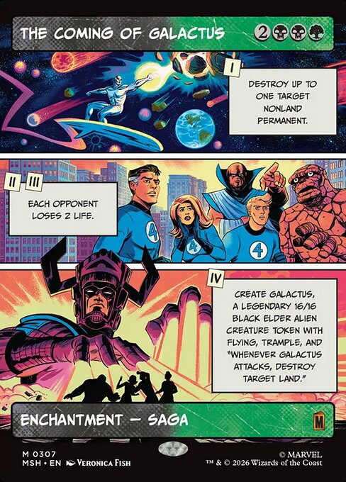 The Coming of Galactus - Foil