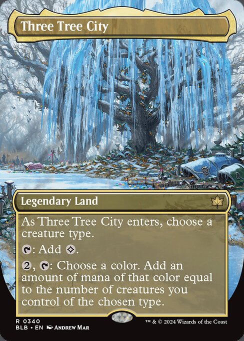 Three Tree City (340 - Winter) - Foil