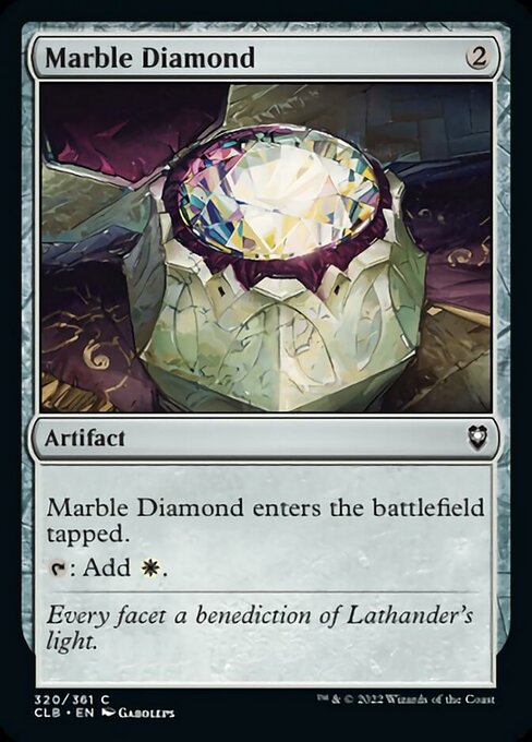 Marble Diamond - Foil