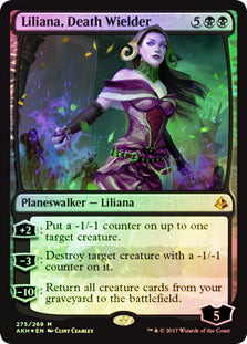 Liliana, Death Wielder - Foil - Planeswalker Deck Exclusive