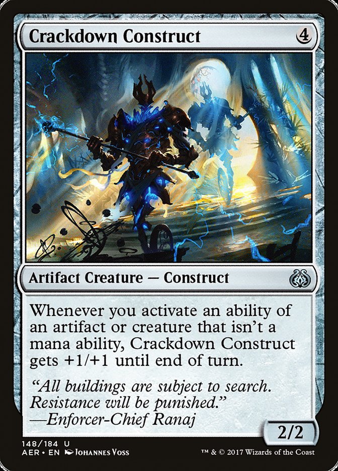 Crackdown Construct - Foil