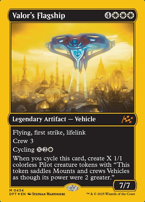 Valor's Flagship - First Place Foil