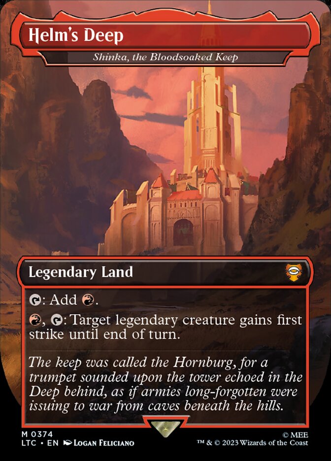 Shinka, the Bloodsoaked Keep (0374 - Helm's Deep) - Foil