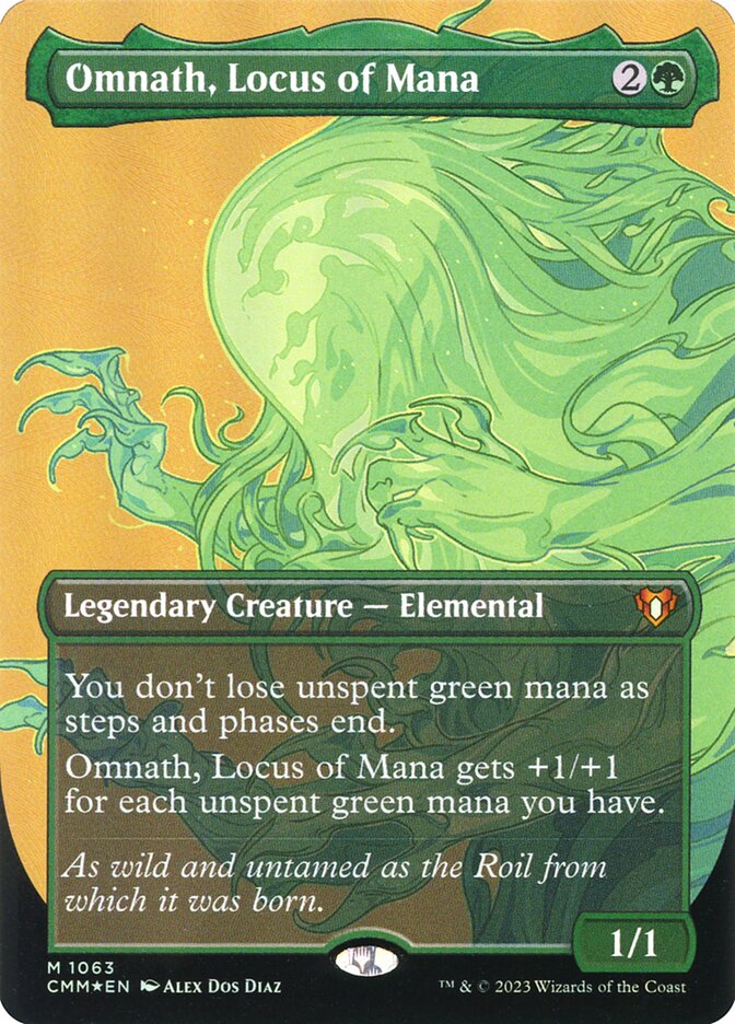 Omnath, Locus of Mana - Textured Foil