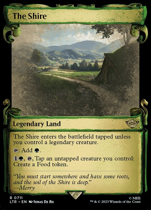 The Shire - Silver Foil
