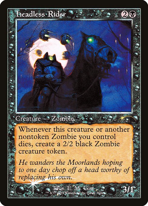 Headless Rider - Foil