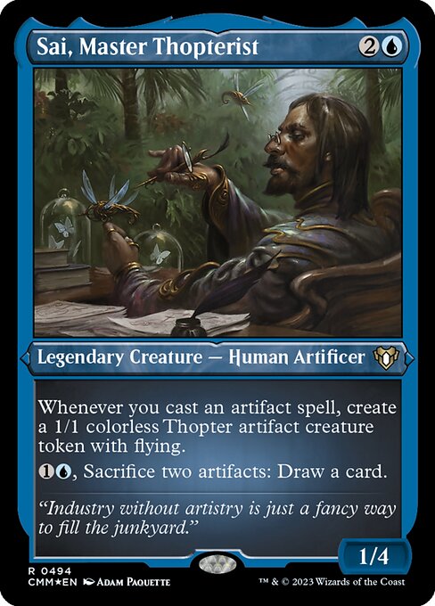 Sai, Master Thopterist - Foil-Etched