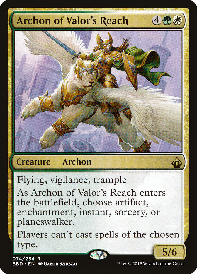 Archon of Valor's Reach - Foil
