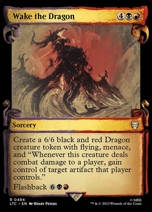 Wake the Dragon - Silver Foil