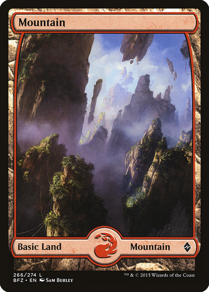 Mountain (266) - Full Art - Foil