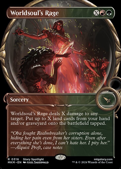 Worldsoul's Rage - Foil