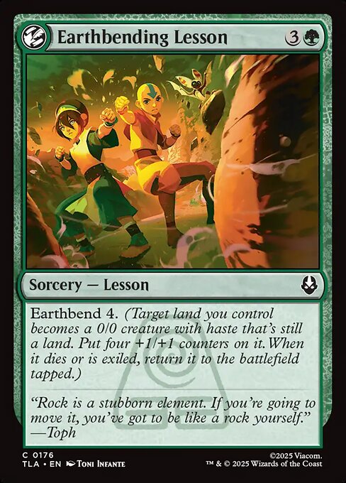 Earthbending Lesson - Foil