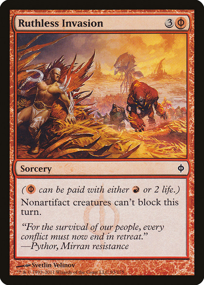 Ruthless Invasion - Foil