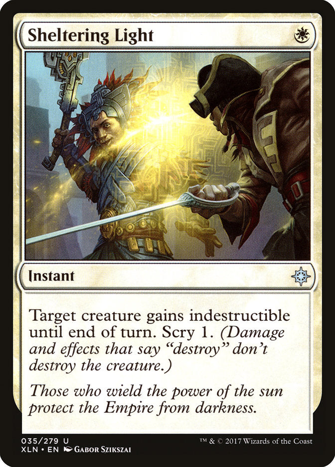 Sheltering Light - Foil