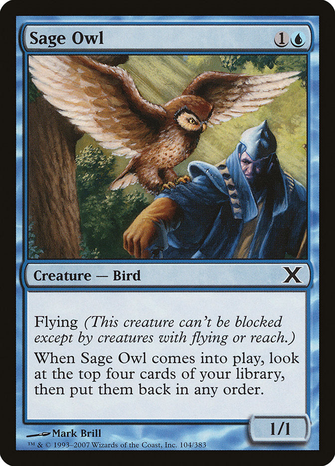 Sage Owl - Foil