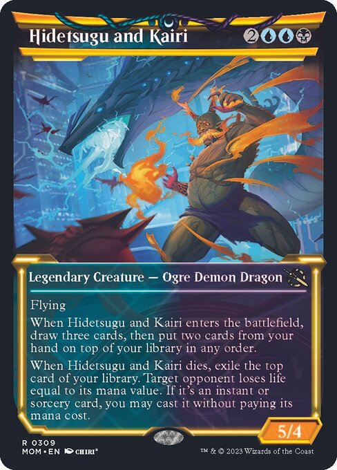Hidetsugu and Kairi - Foil