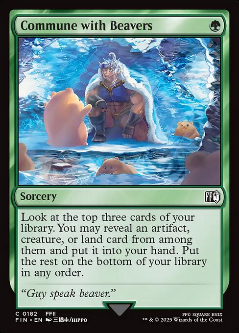 Commune with Beavers - Foil