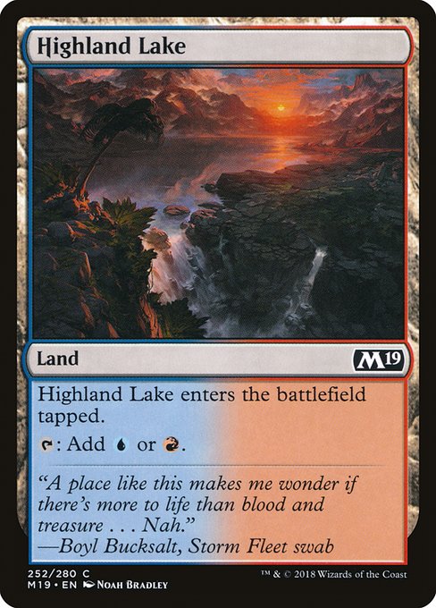 Highland Lake - Foil