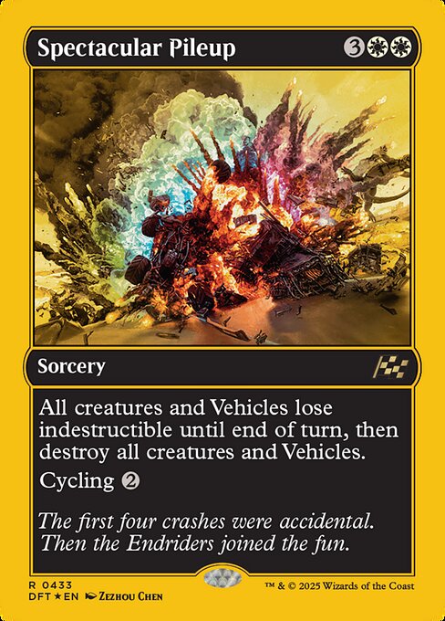 Spectacular Pileup - First Place Foil