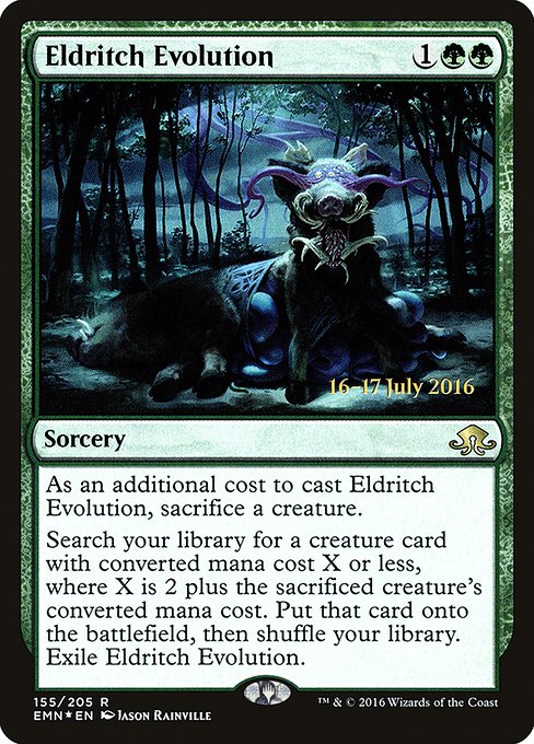 Eldritch Evolution - Foil - Prerelease Promo