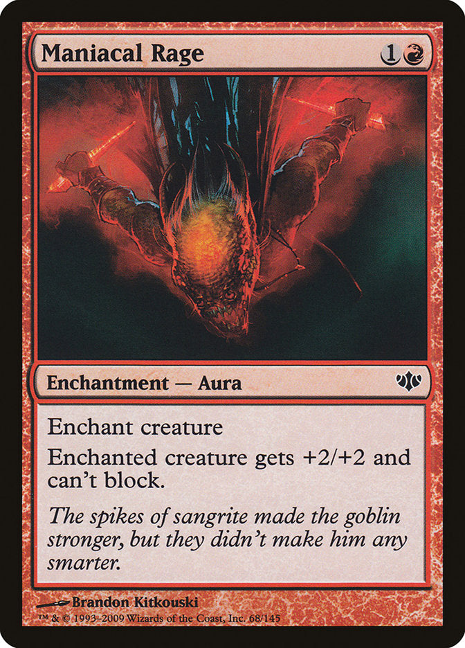 Maniacal Rage - Foil