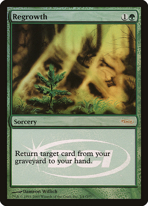 Regrowth - Foil - Judge Promo