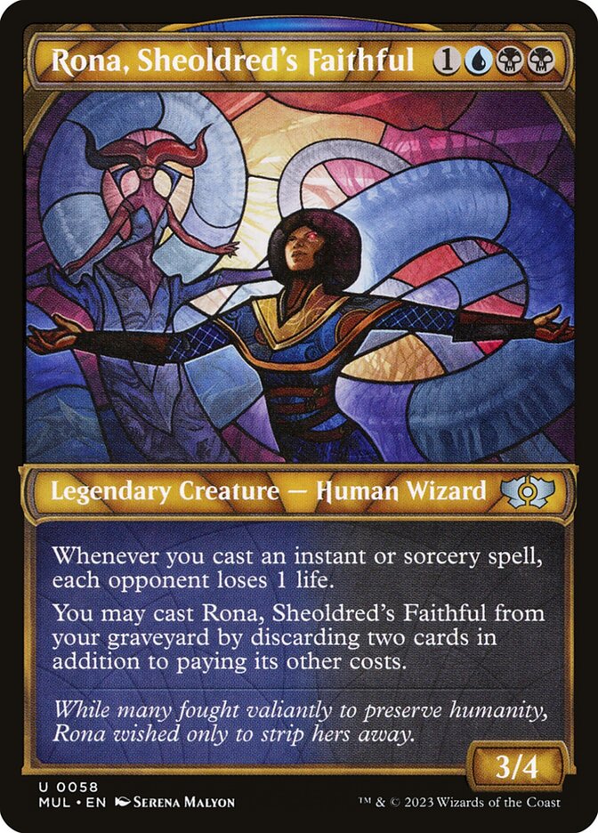Rona, Sheoldred's Faithful - Foil