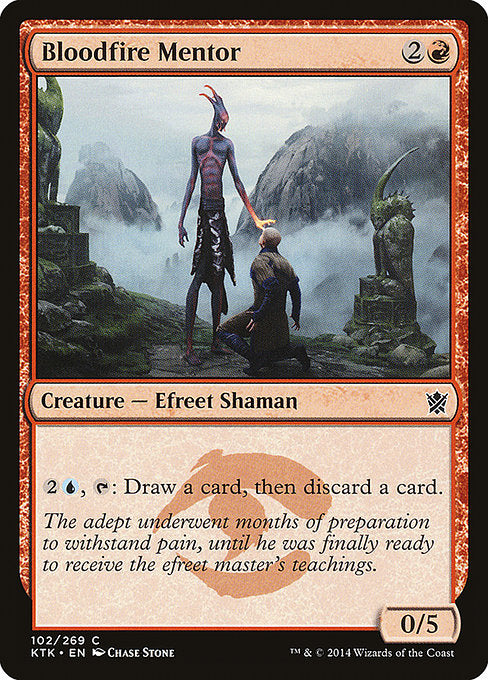 Bloodfire Mentor - Foil