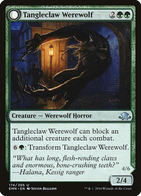 Tangleclaw Werewolf - Foil